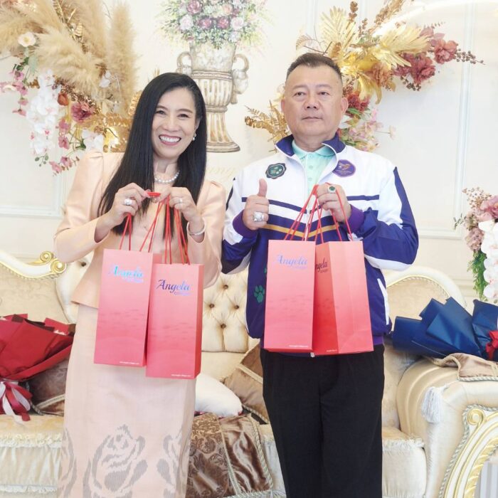 angela collagen มอบของขวัญ จำหน่ายคอลลาเจน