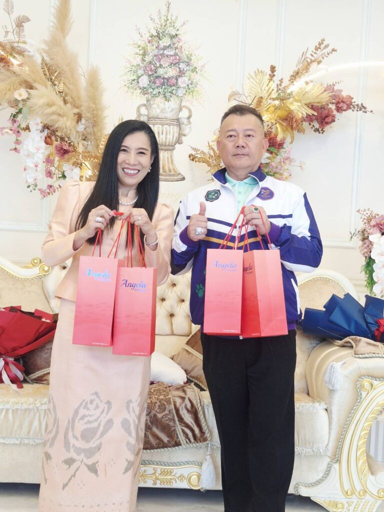 angela collagen มอบของขวัญ จำหน่ายคอลลาเจน